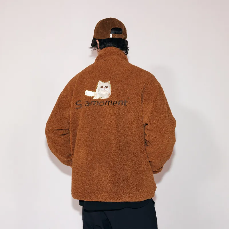 Suamoment Velvet Jackets Unisex-14