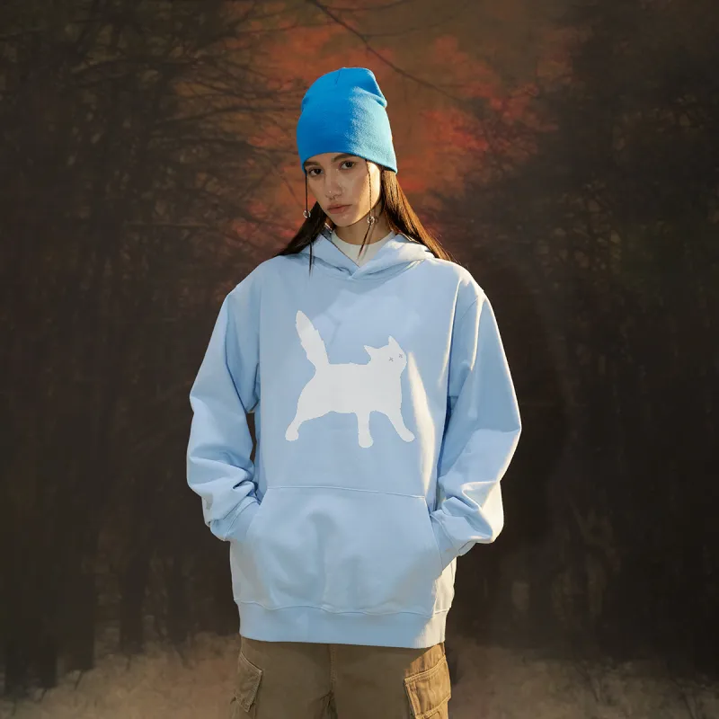 Suamoment Sweatshirt Spring Fall American Casual Loose Fit Hoodie Unisex-6