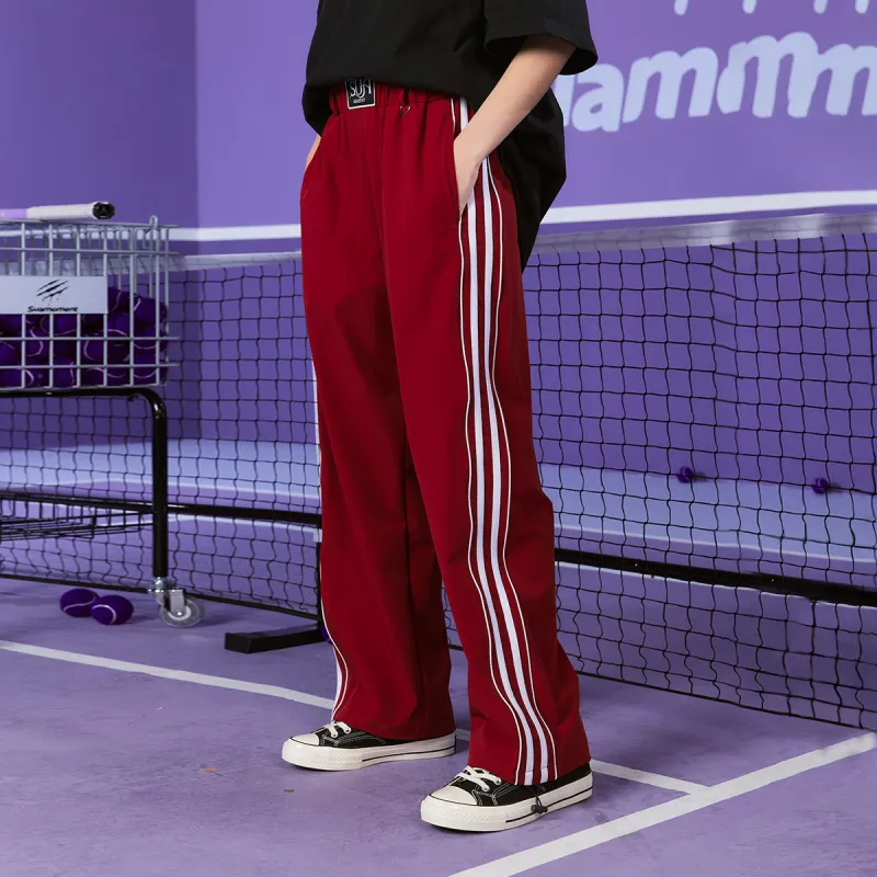 Suamoment Straight Fit Casual Pants Unisex-6