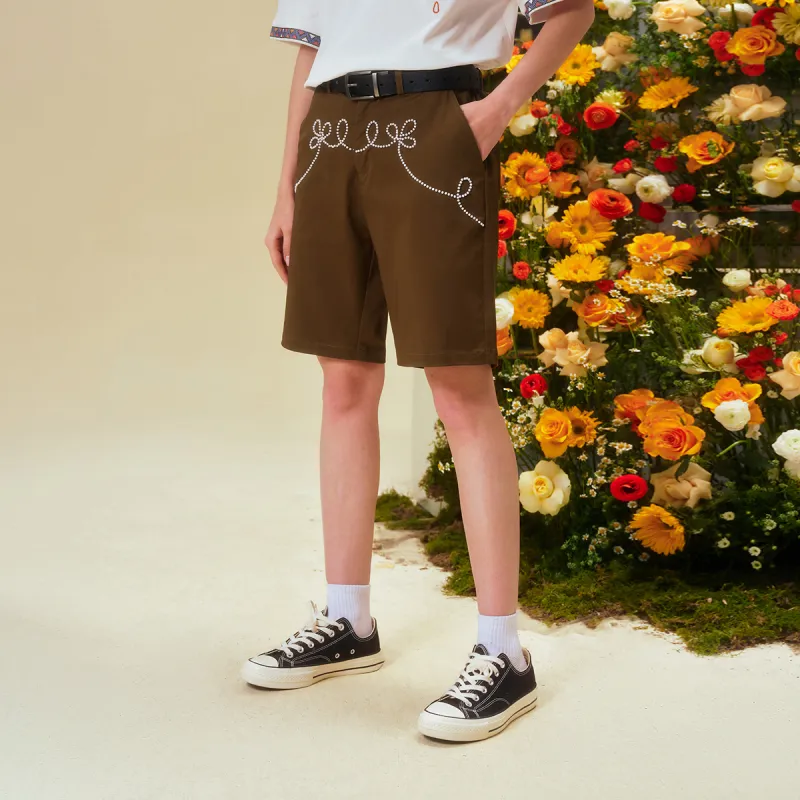 Suamoment Knee Length Pants Unisex-6