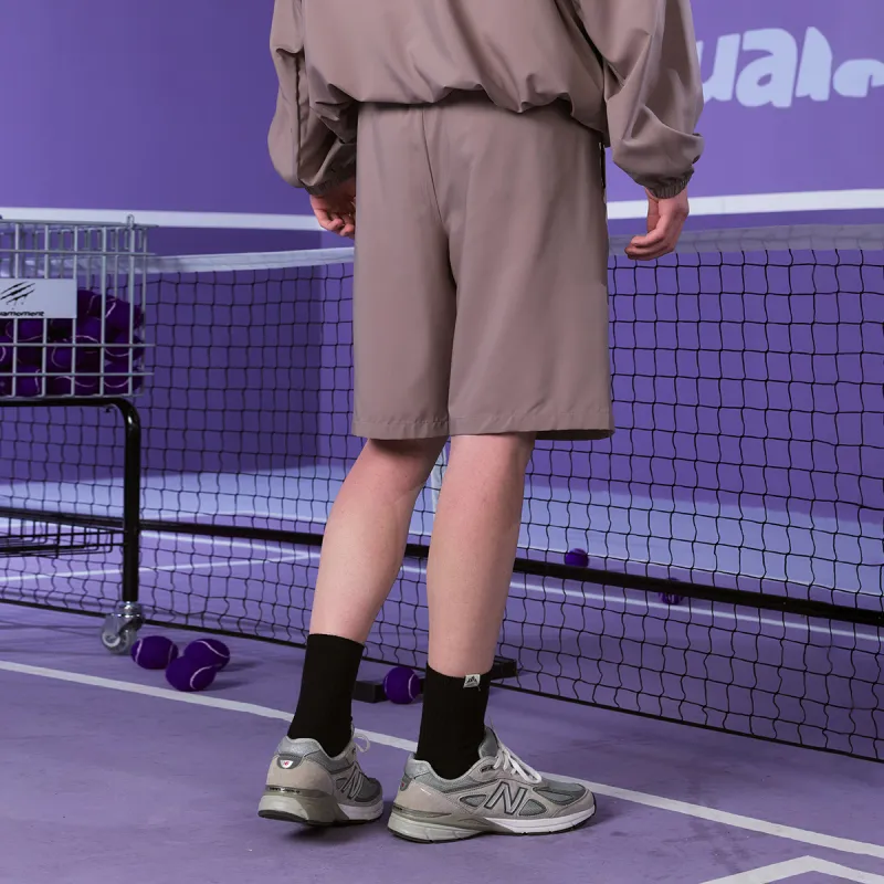 Suamoment Casual Shorts Knee Length Pants Unisex-3