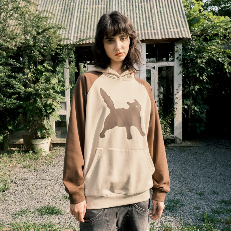 Suamoment Spring And Fall American Casual Hoodie Top Unisex-14