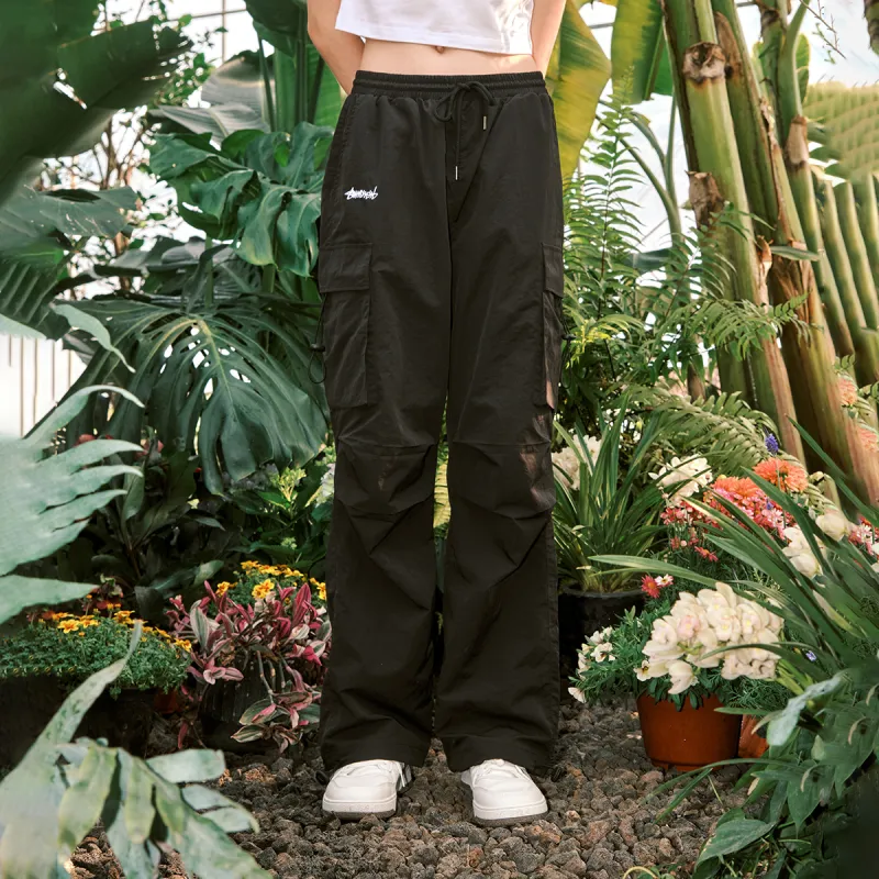 Suamoment Logo Casual Parachute Pants Casual Pants Unisex-2