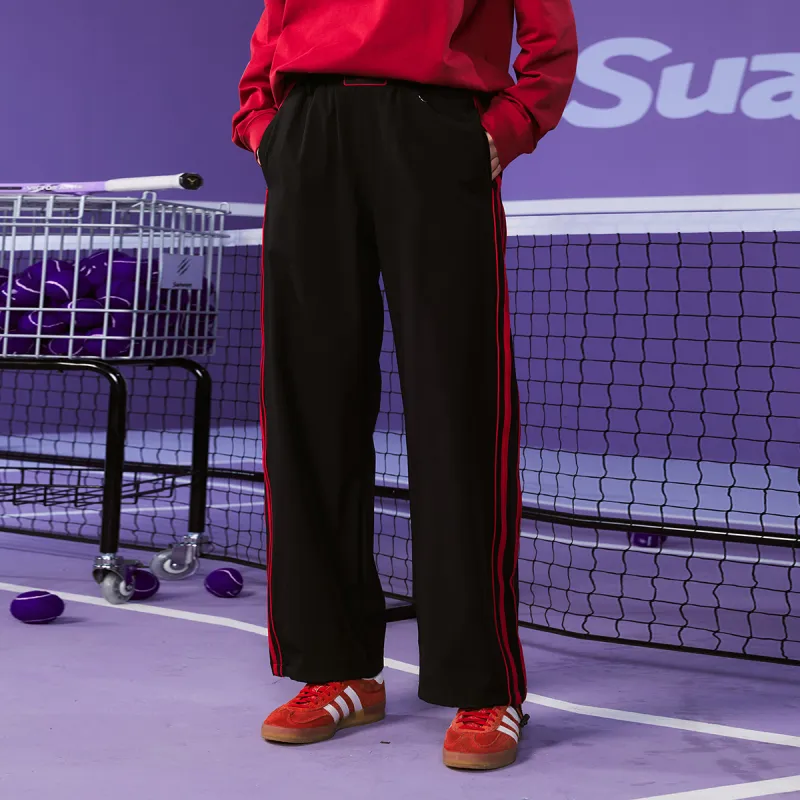 Suamoment Straight Fit Casual Pants Unisex-2