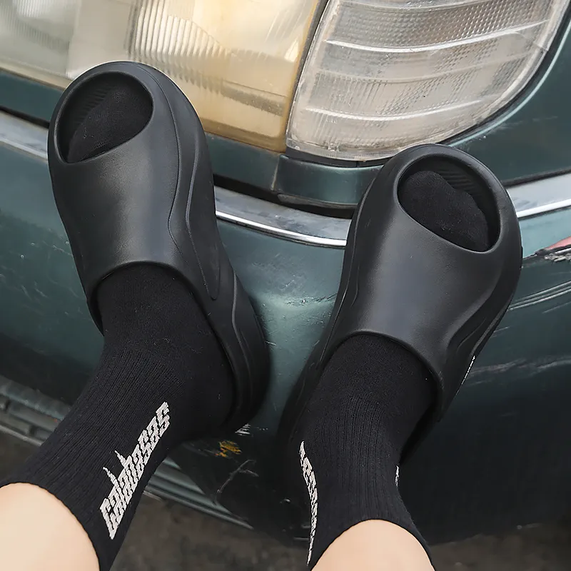 Jeep Slide Slippers Men Black-3
