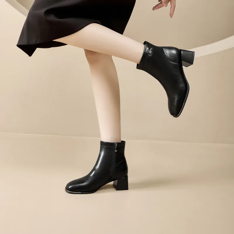 GEMEIQ Ankle Boots Women's Black-3