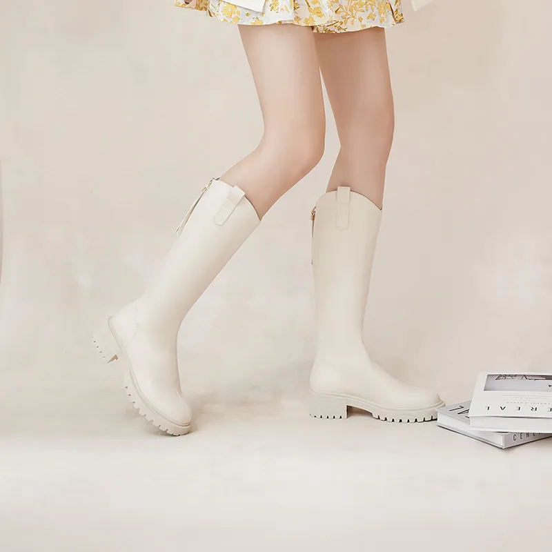 GEMEIQ Knee high Boots 5cm Women's-7