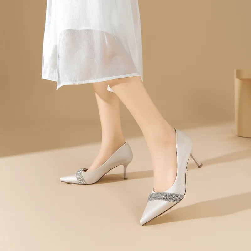 GEMEIQ Slim Heel High Heels Women's-14