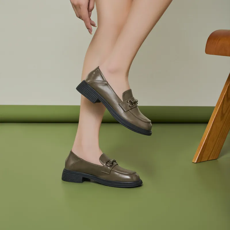 GEMEIQ Loafers Women's Black/Khaki-9