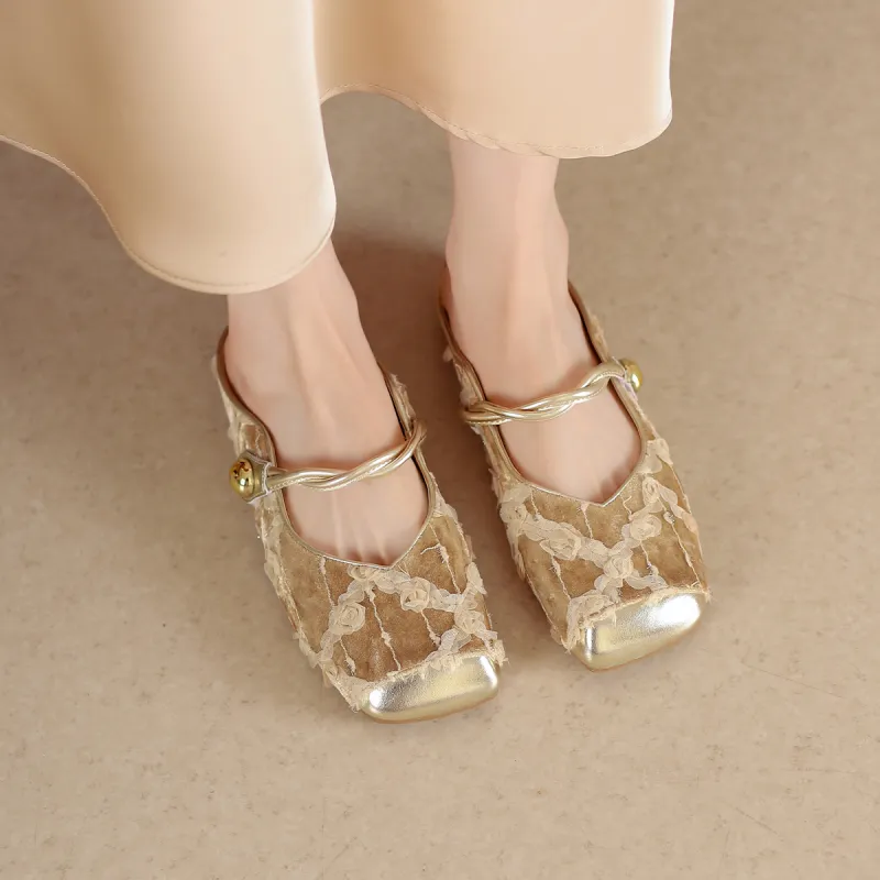GEMEIQ Quiet Odor Resistant Slip Resistant Wrap toe Slippers Women's-8