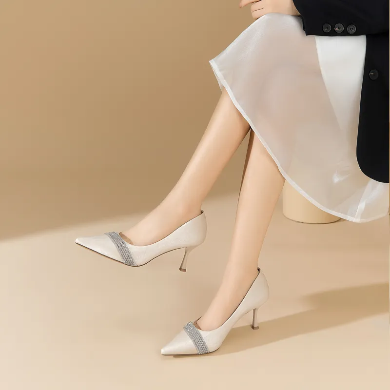 GEMEIQ Slim Heel High Heels Women's-13