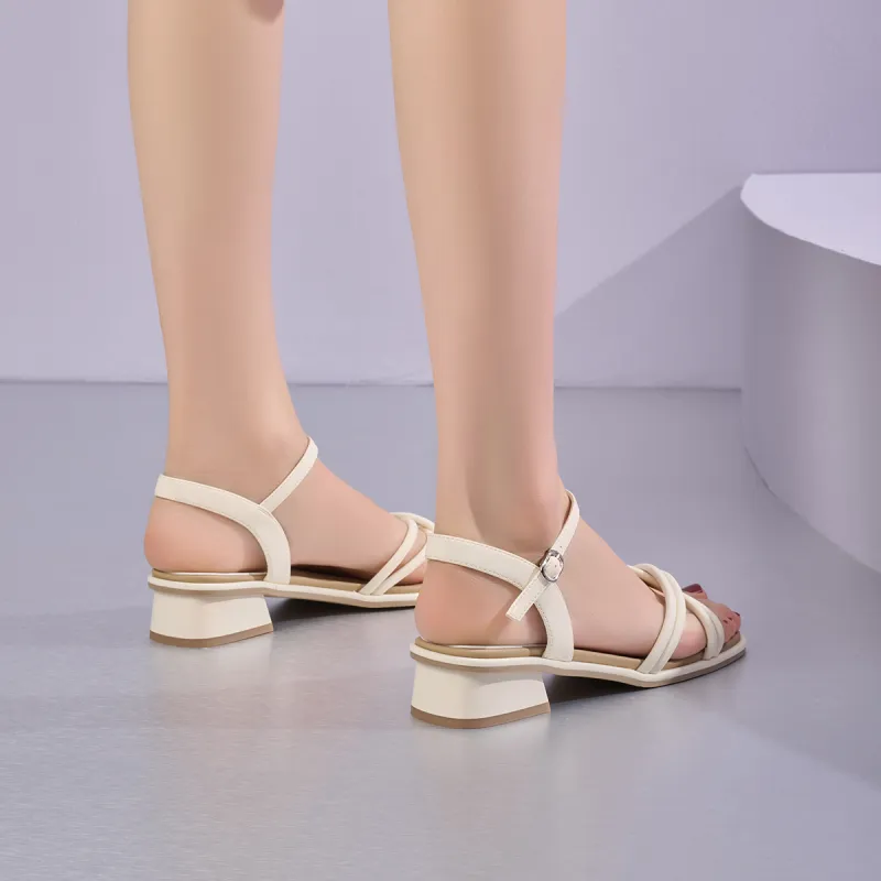 GEMEIQ One Strap Sandals 4.5cm Women's-12