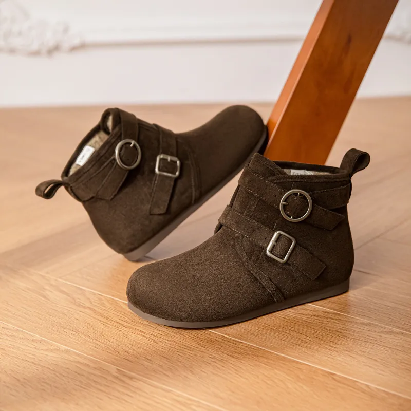 GEMEIQ Ankle Boots Women's Camel/Coffee-10