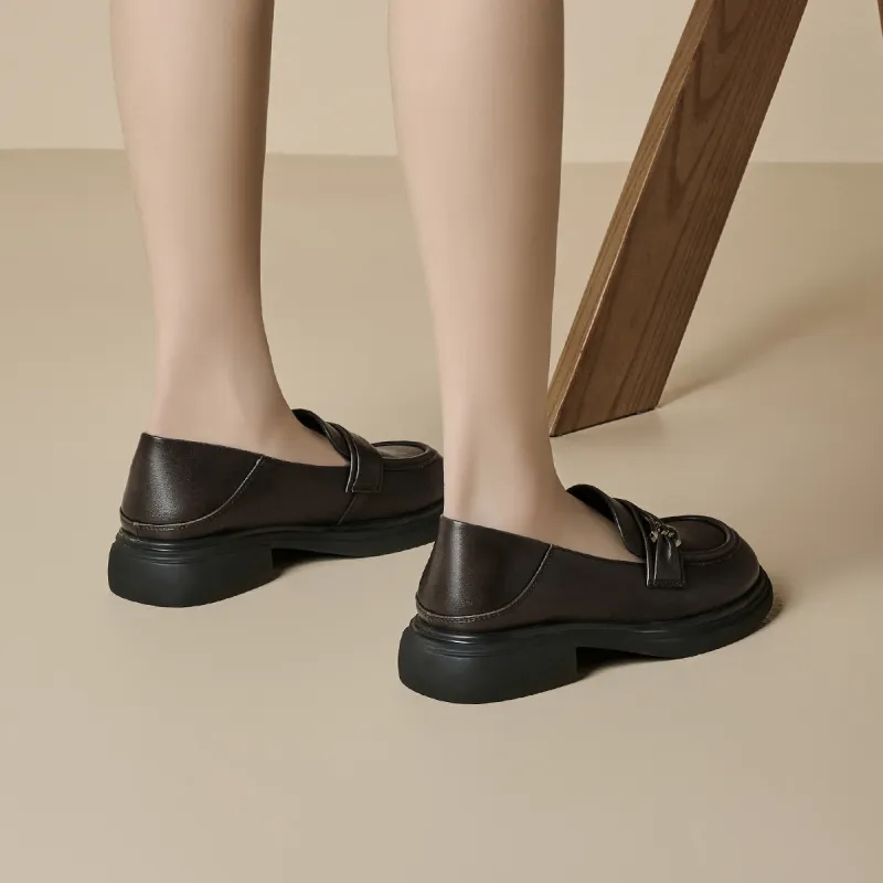 GEMEIQ Loafers Women's Black/Burgundy/Ecru-11