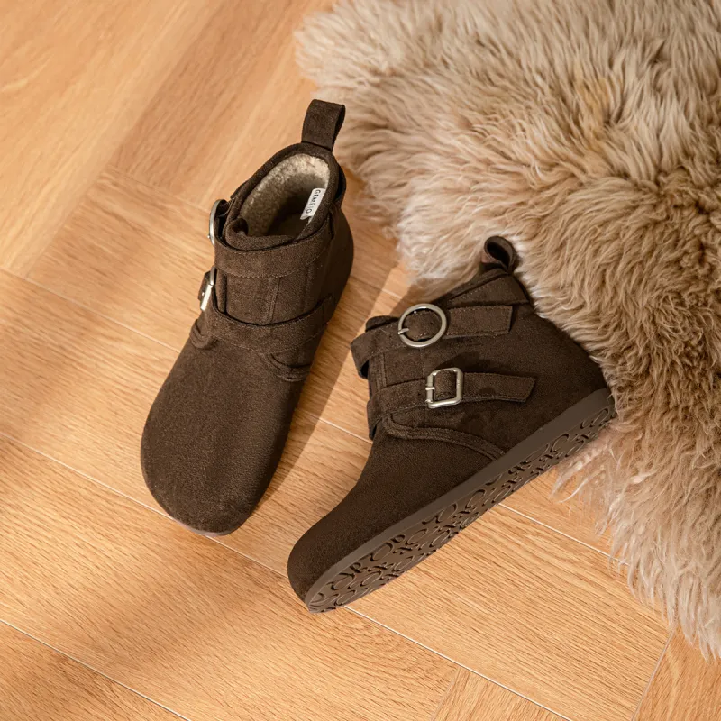 GEMEIQ Ankle Boots Women's Camel/Coffee-11