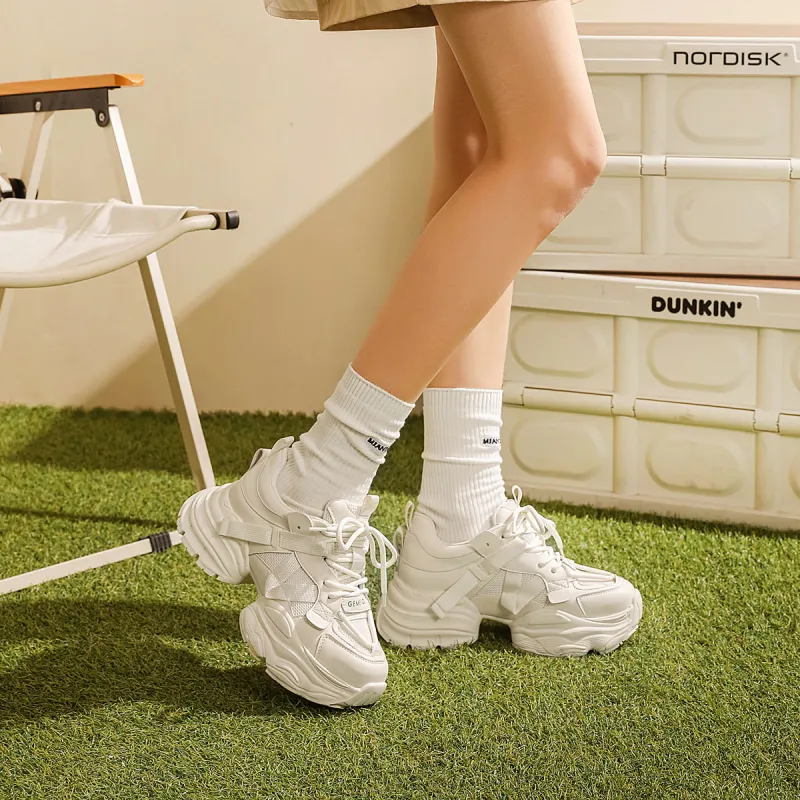 GEMEIQ Low Top Chunky Sneakers Women's-6