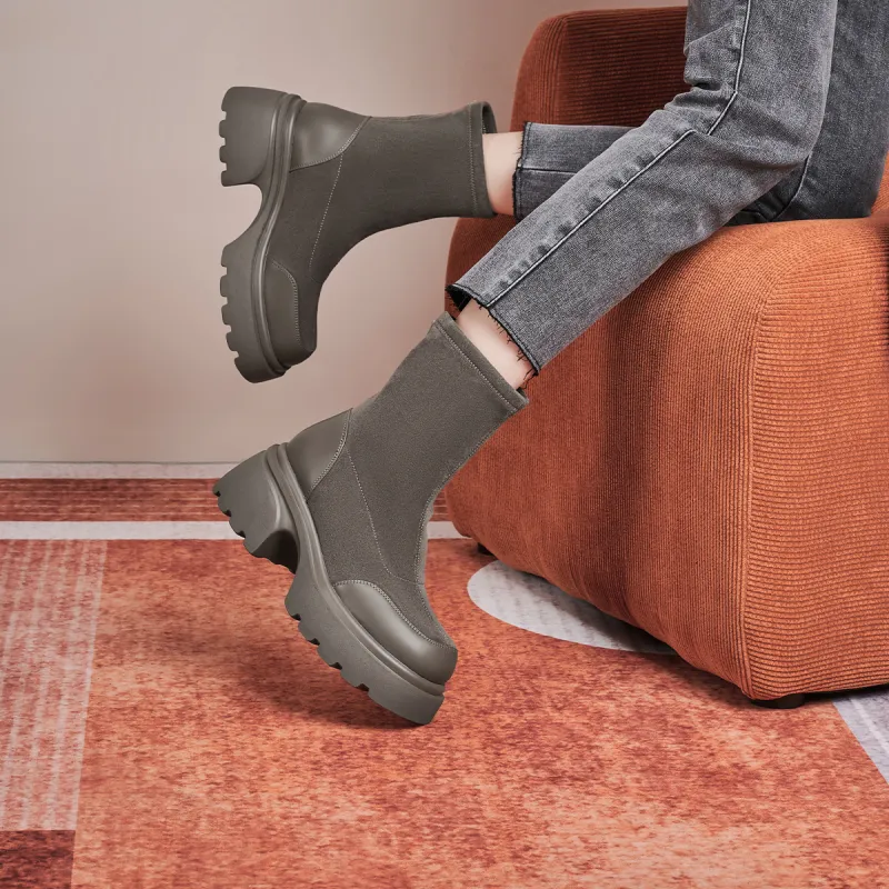GEMEIQ Ankle Boots 6.7cm Women's-12