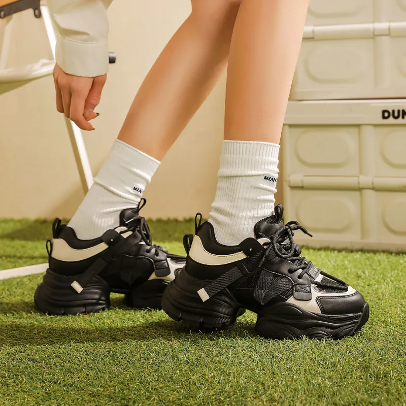 GEMEIQ Low Top Chunky Sneakers Women's-11