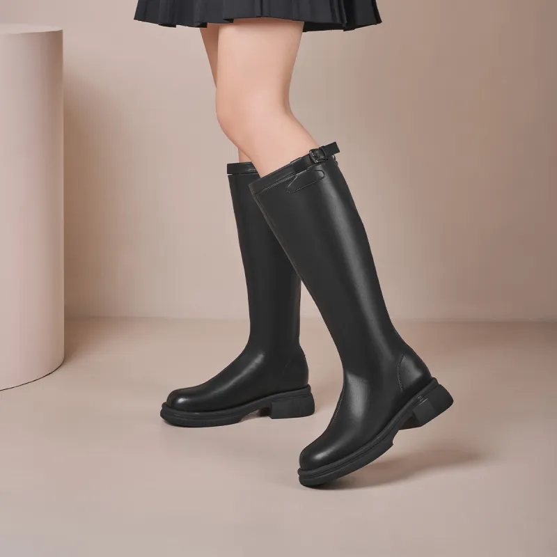 GEMEIQ Knee high Boots 4cm Women's-3