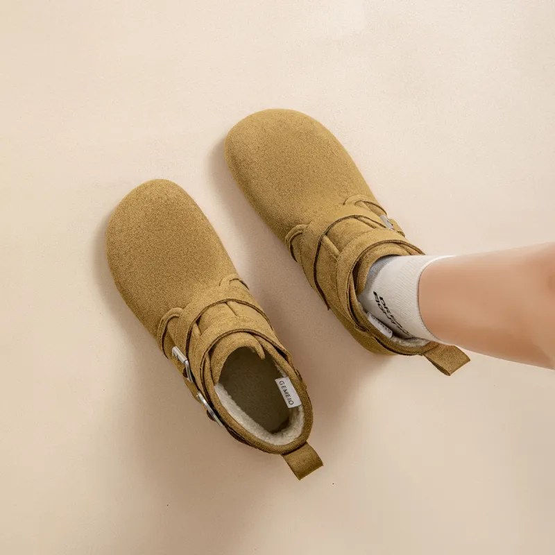 GEMEIQ Ankle Boots Women's Camel/Coffee-3