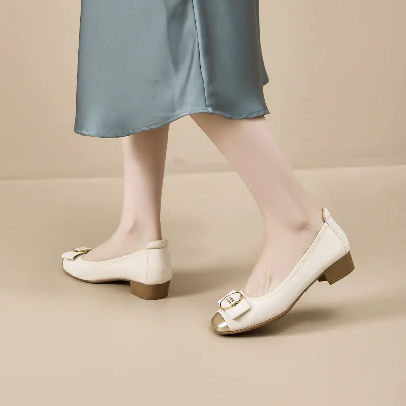 GEMEIQ Block Heel High Heels 3cm Women's-5