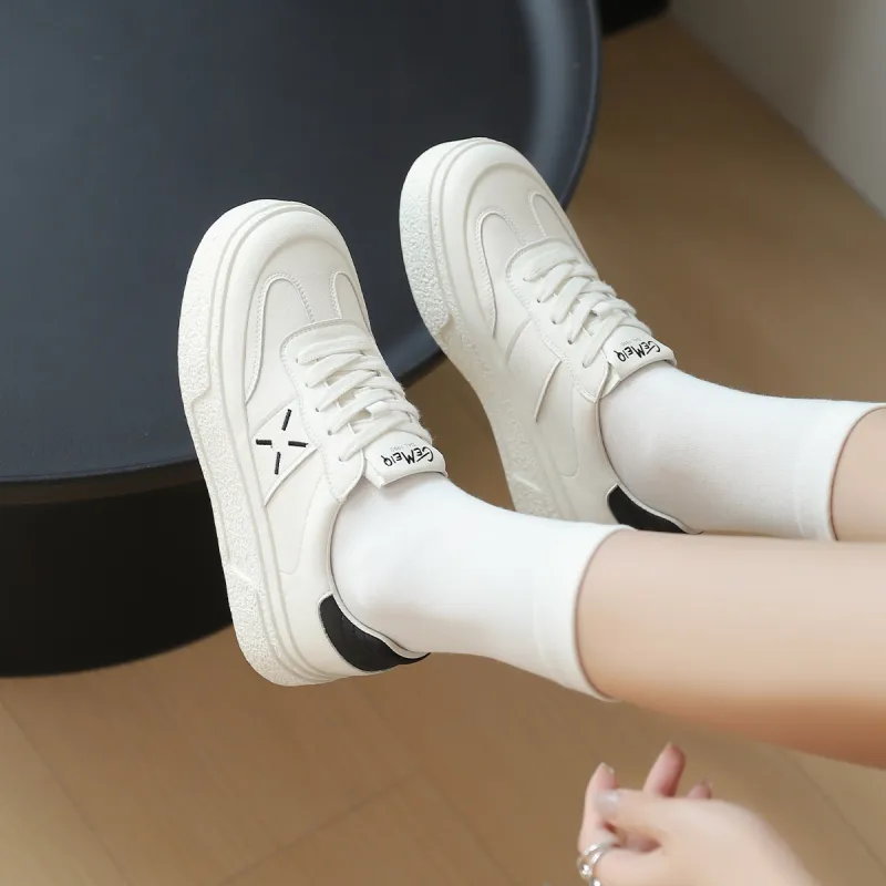 GEMEIQ Cushioning, Abrasion Resistant, Waterproof And Breathable, Moisture Wicking Low Top Casual Shoes Women's-6