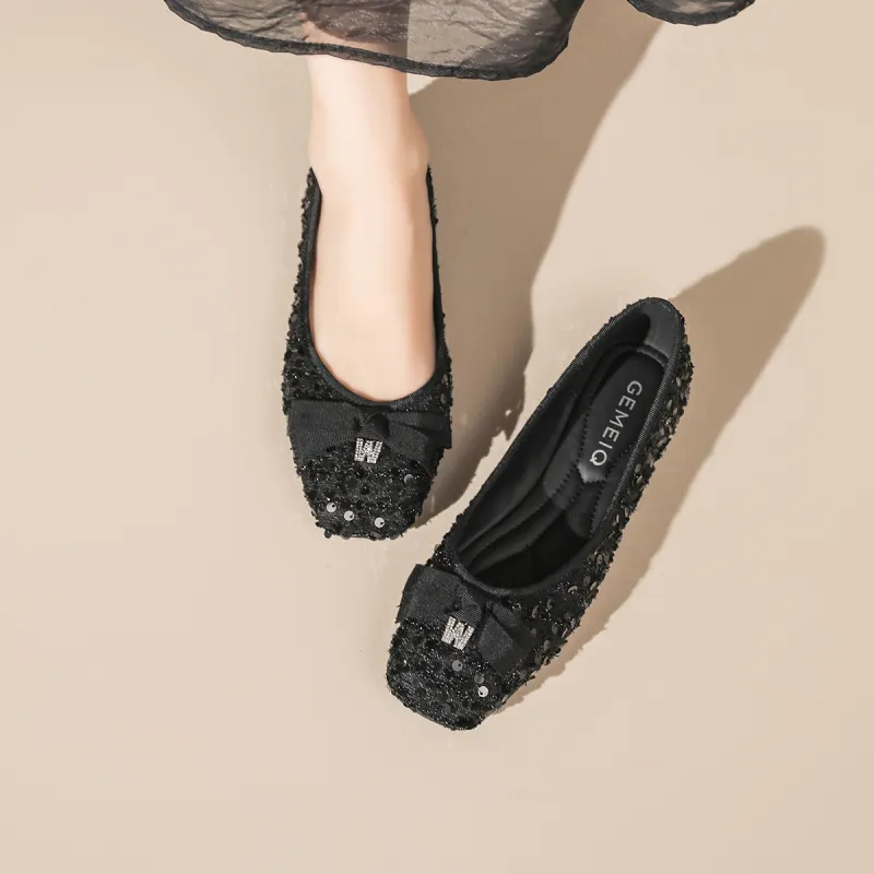 GEMEIQ Casual Single Shoes 1.4cm Women's-2