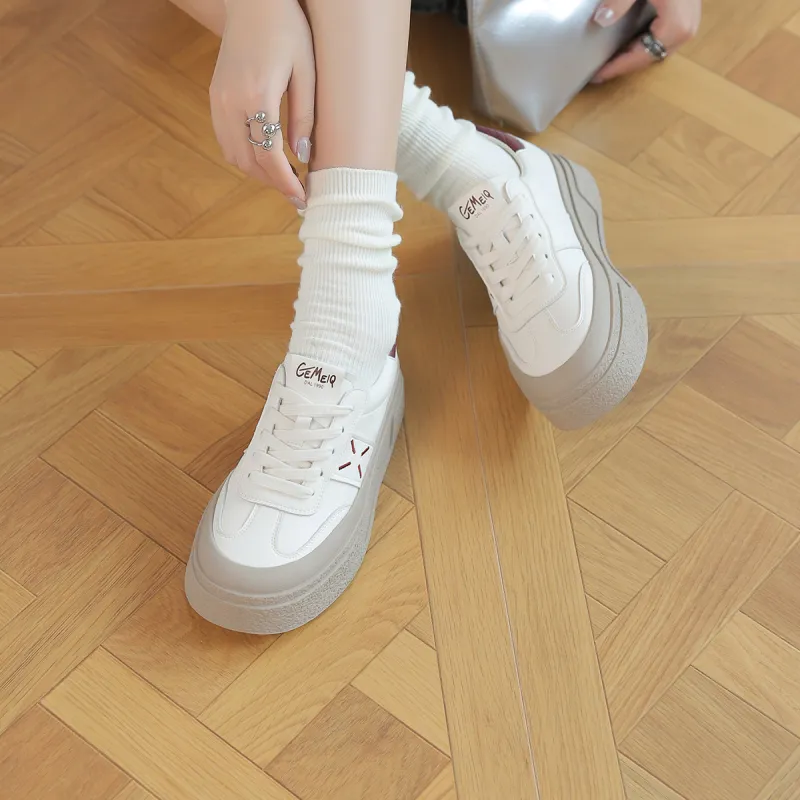 GEMEIQ Cushioning, Abrasion Resistant, Waterproof And Breathable, Moisture Wicking Low Top Casual Shoes Women's-12
