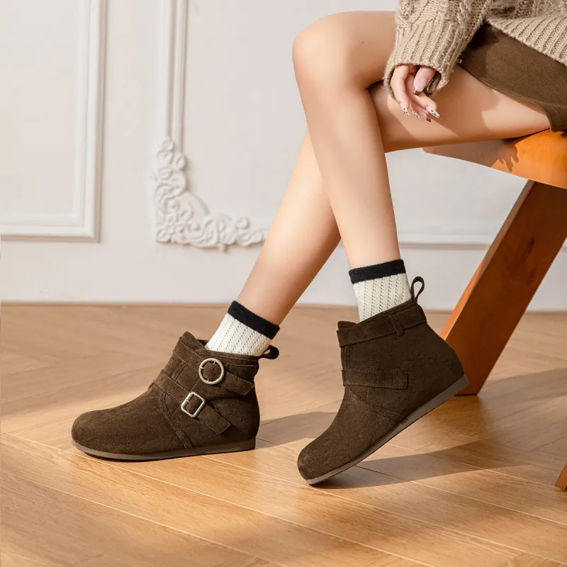GEMEIQ Ankle Boots Women's Camel/Coffee-8