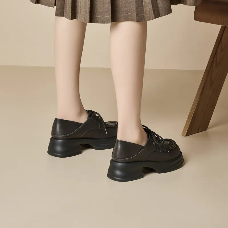 GEMEIQ Casual Single Shoes 5cm Women's-12