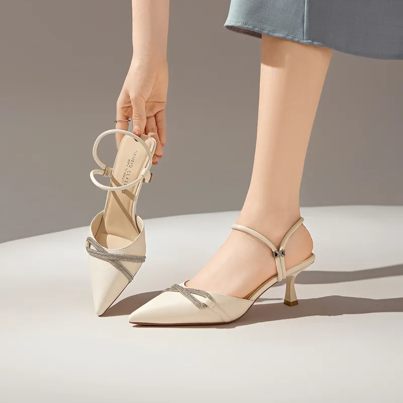 GEMEIQ Slim Heel High Heels Women's-6