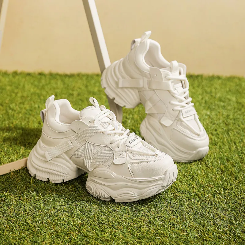 GEMEIQ Low Top Chunky Sneakers Women's-3