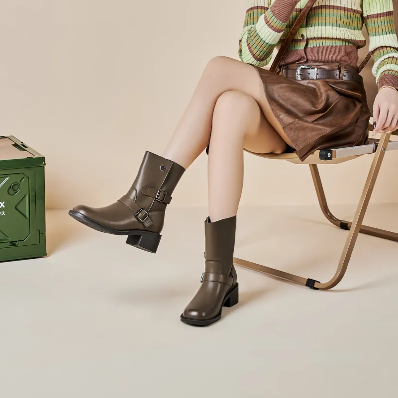 GEMEIQ Ankle Boots 4.6cm Women's-10