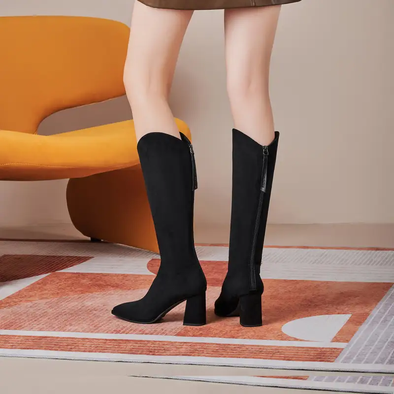 GEMEIQ Knee high Boots 7.5cm Women's-10