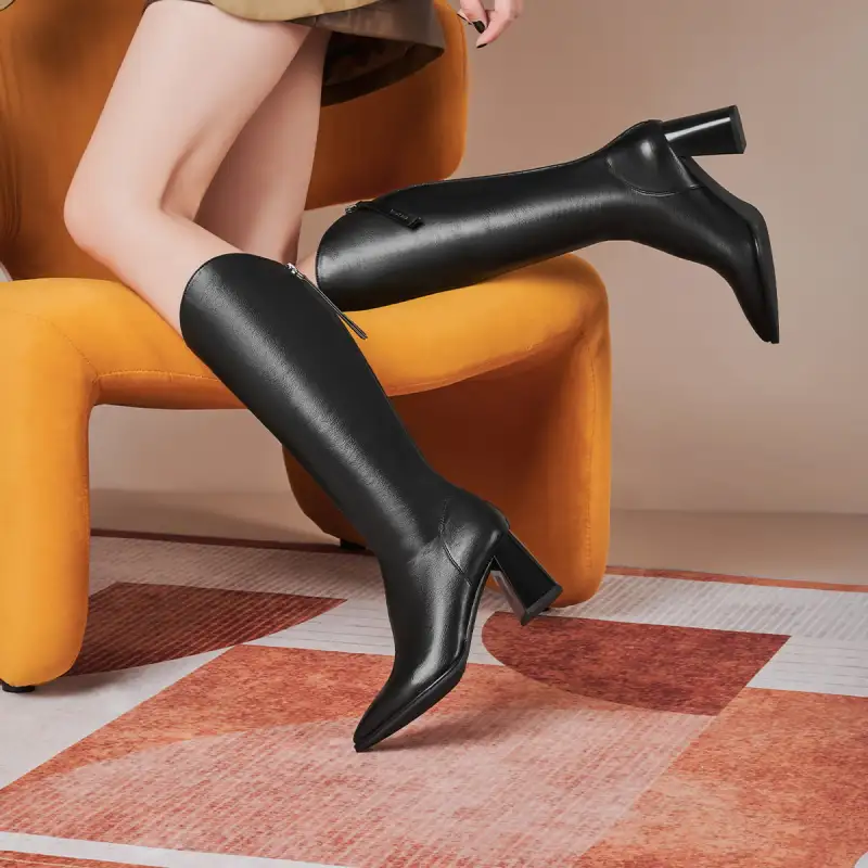 GEMEIQ Knee high Boots 7.5cm Women's-5