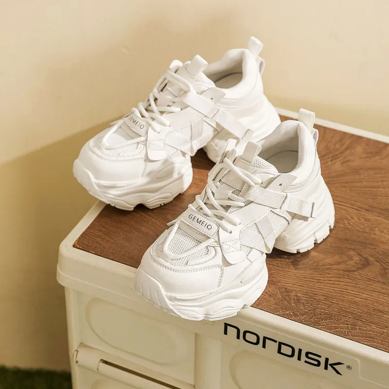 GEMEIQ Low Top Chunky Sneakers Women's-2