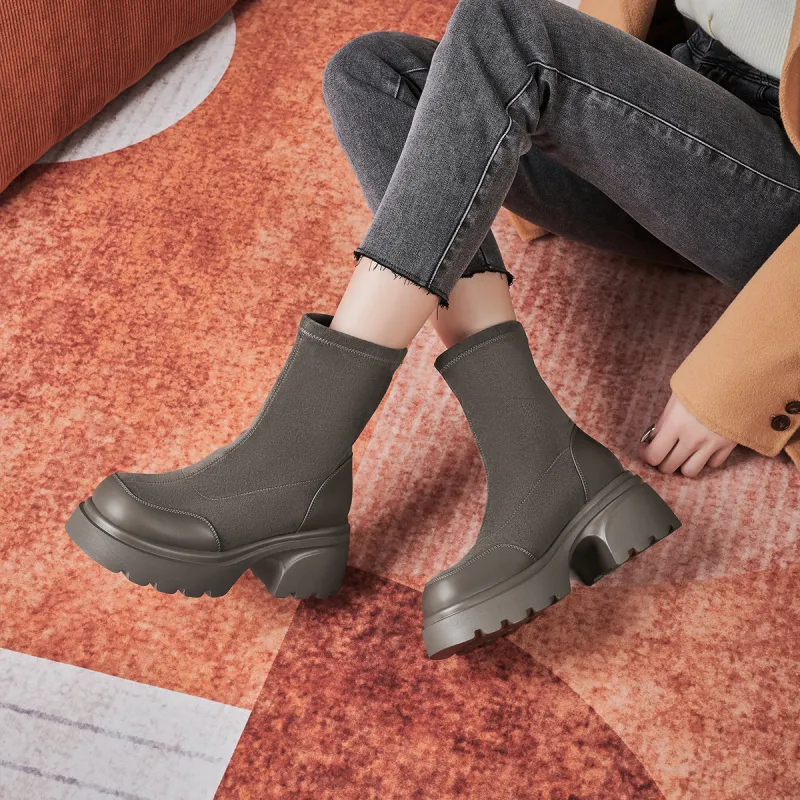 GEMEIQ Ankle Boots 6.7cm Women's-11