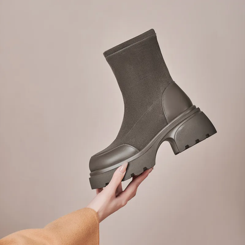 GEMEIQ Ankle Boots 6.7cm Women's-9