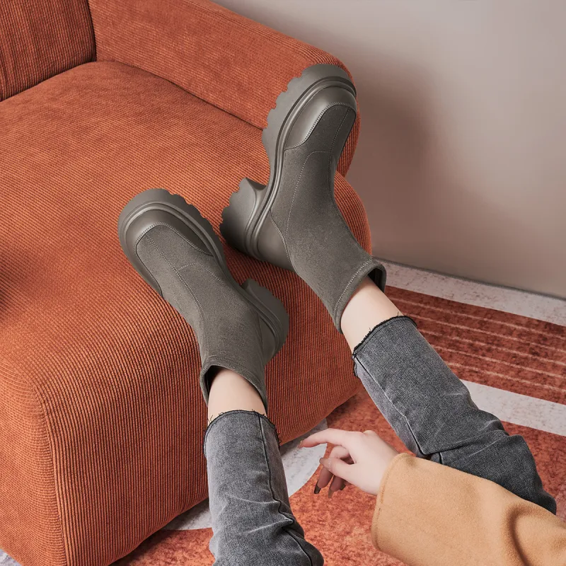 GEMEIQ Ankle Boots 6.7cm Women's-10