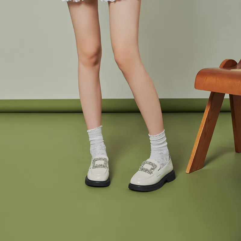 GEMEIQ Loafers Women's Black/Ecru-9