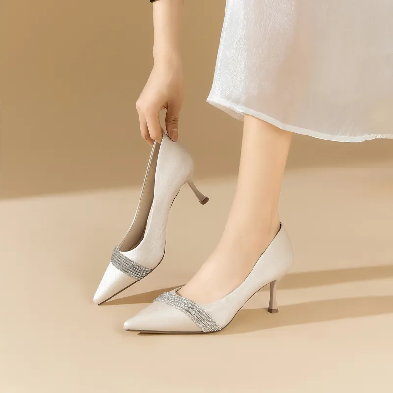 GEMEIQ Slim Heel High Heels Women's-11