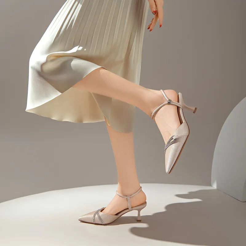 GEMEIQ Slim Heel High Heels Women's-13