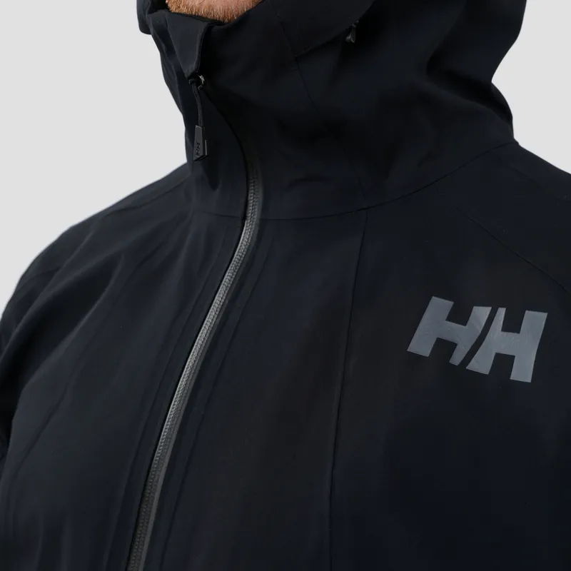 HELLY HANSEN Hiking Waterproof And Windproof Windbreaker Jacket Men's-4