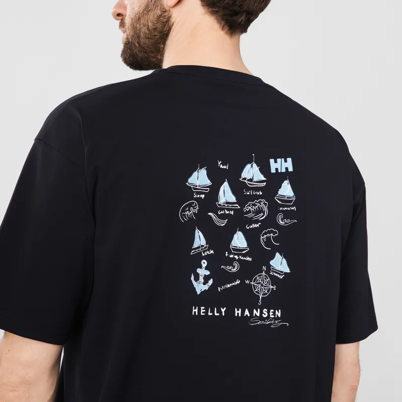HELLY HANSEN Short Sleeved T Shirts Unisex-4