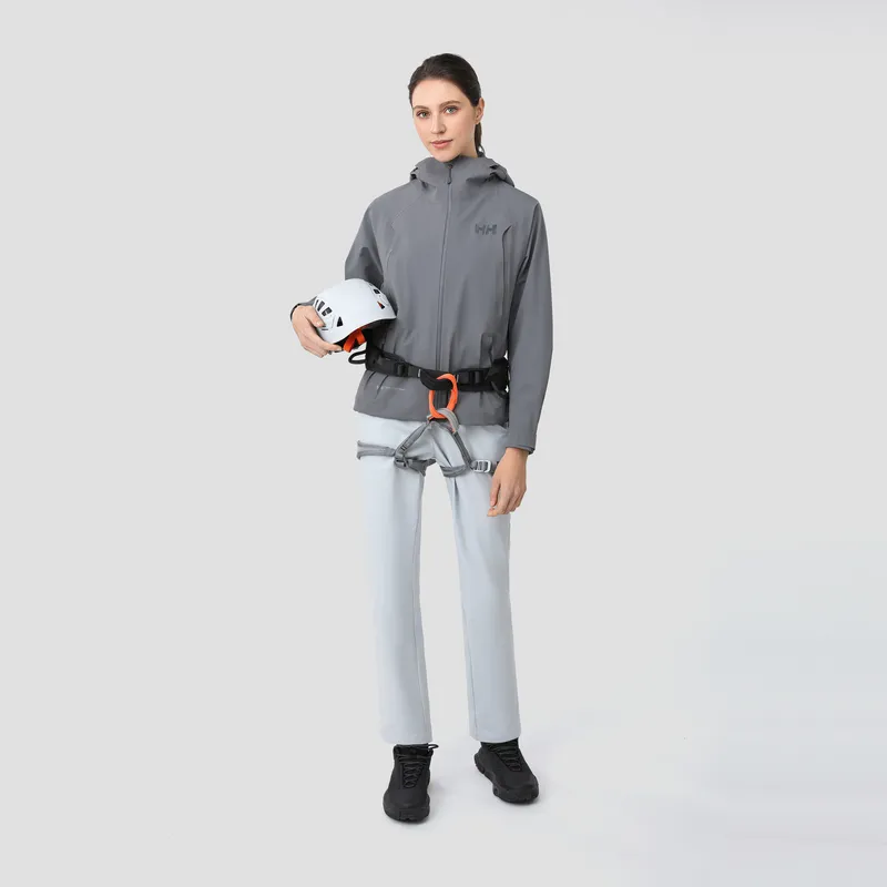 HELLY HANSEN H2Explorer Outdoor Hiking Water-Resistant Windproof Wear-Resistant Windbreaker Jacket Women's-12