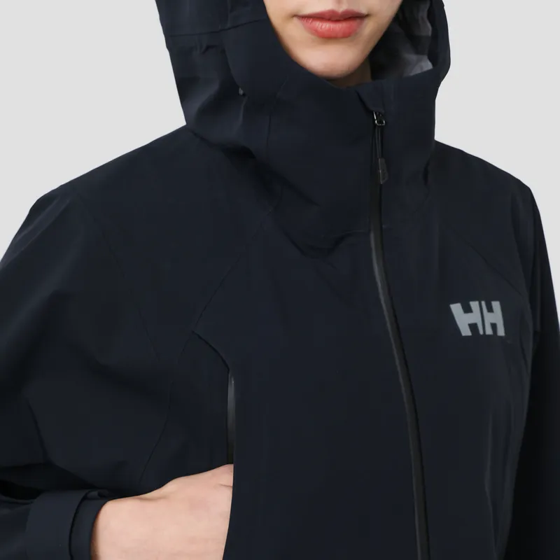 HELLY HANSEN H2Explorer Outdoor Hiking Water-Resistant Windproof Wear-Resistant Windbreaker Jacket Women's-3