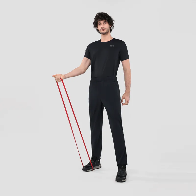 HELLY HANSEN Knitted Sweatpants Men's Black-1