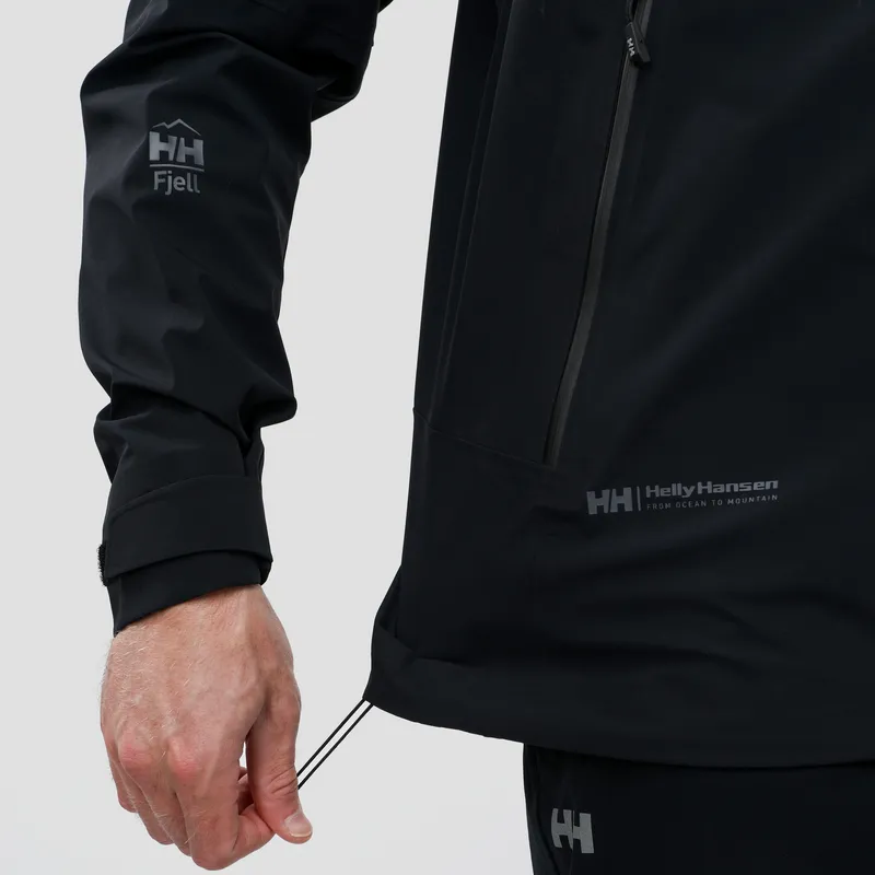 HELLY HANSEN Hiking Waterproof And Windproof Windbreaker Jacket Men's-5
