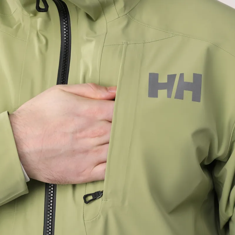 HELLY HANSEN Water Resistant Windproof Breathable Wear Resistant Windbreaker Jacket Men's-12