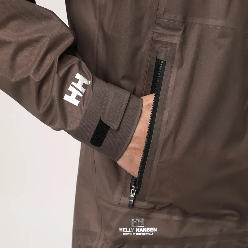 HELLY HANSEN Outdoor Hiking Urban Living/Travel/Commuting Waterproof And Windproof Windbreaker Jacket Unisex-5